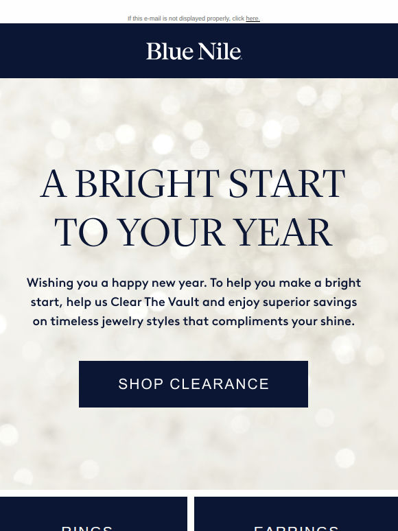 A Bright Start With Our Clear The Vault Sale