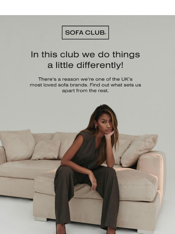 The UK's most loved sofa brand...