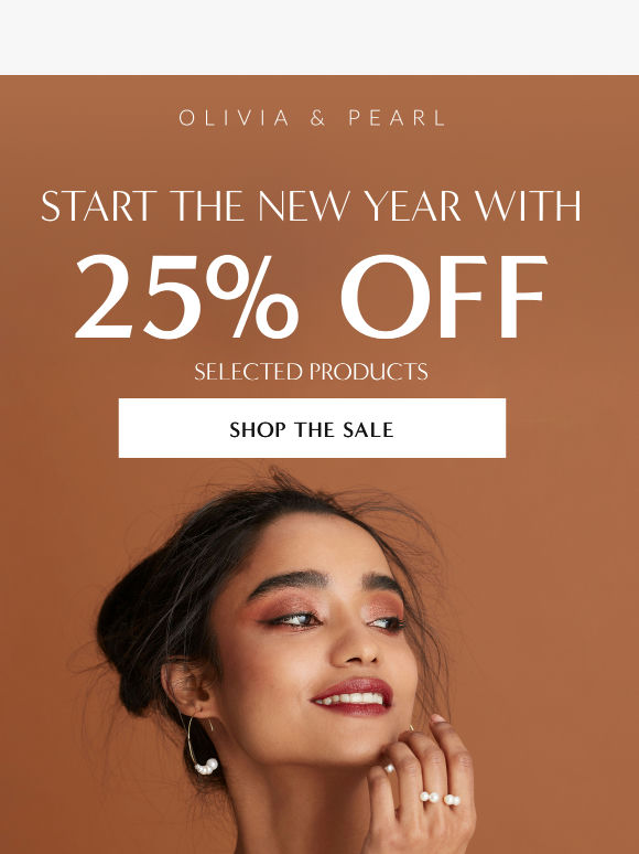 Start the New Year with 25% off ✨