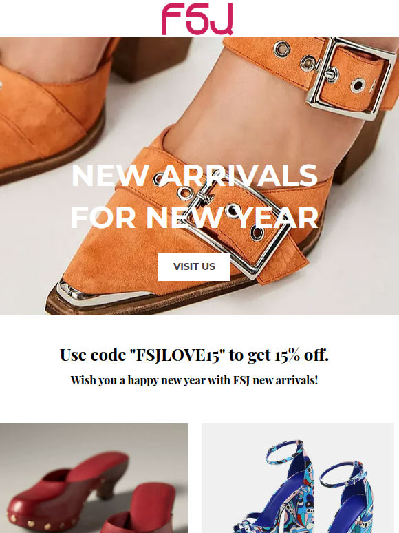 👢👠New arrivals are here - Shop at FSJ for a brand new year! 🎉💖