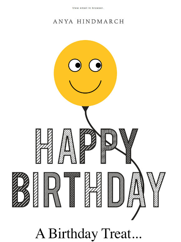 A birthday gift for you: 15% off