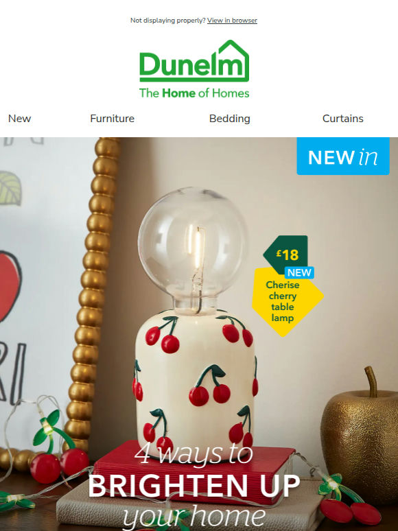 Four ways to brighten up your home ☀️