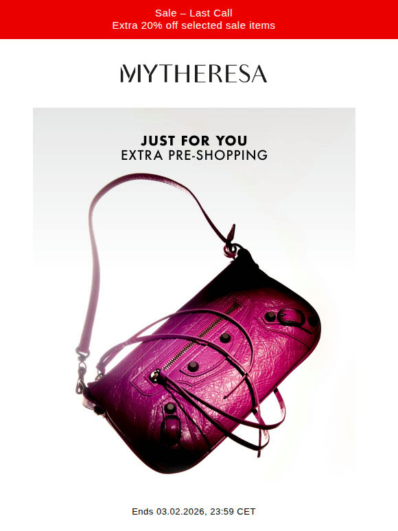 Exclusive pre-shopping: Balenciaga, Valentino, Dolce&Gabbana