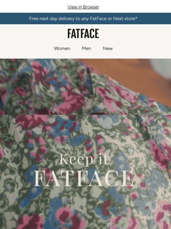 Keep it FatFace: Dresses