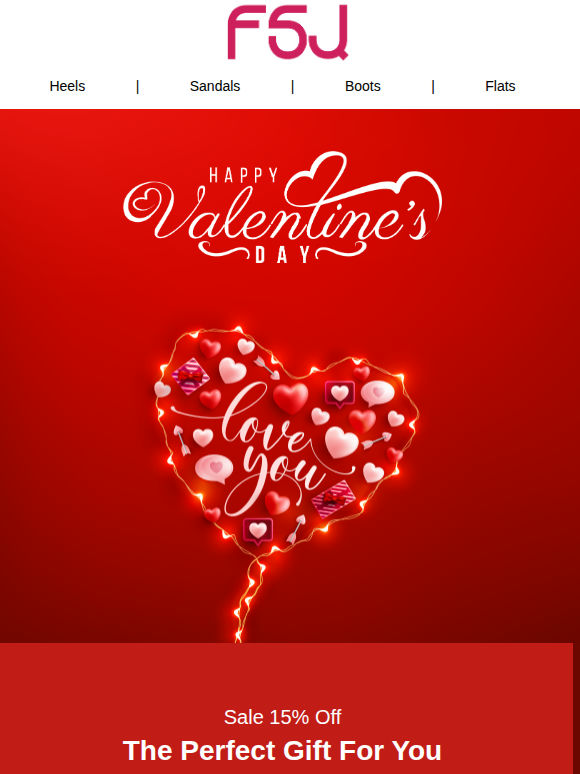 15% Off | Here is Your Pick of Pairs for The Love of Valentine Season!💞💌👫