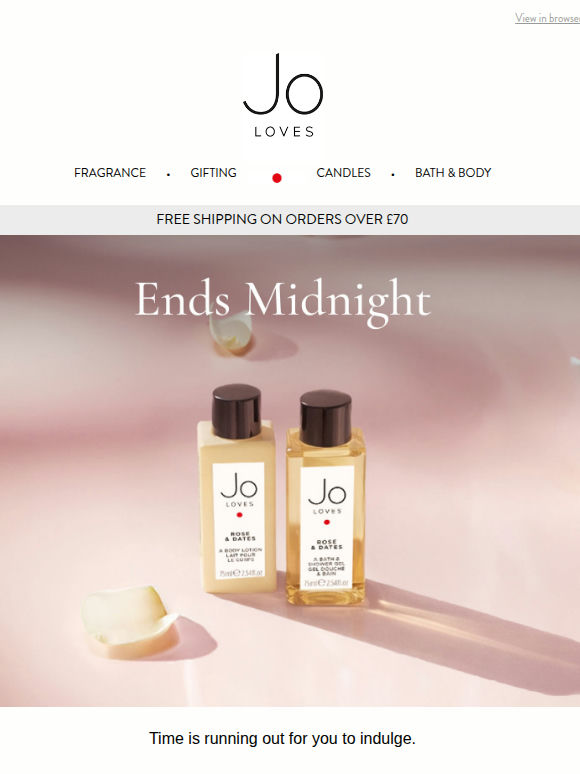 Last Chance: Your Gift from Jo Ends Tonight.