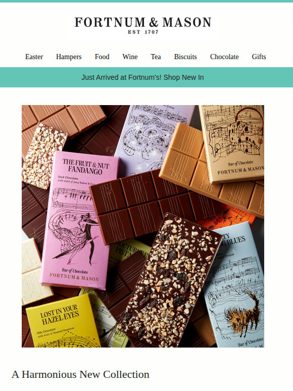 Have You Tasted Our Musical Chocolate Bars?