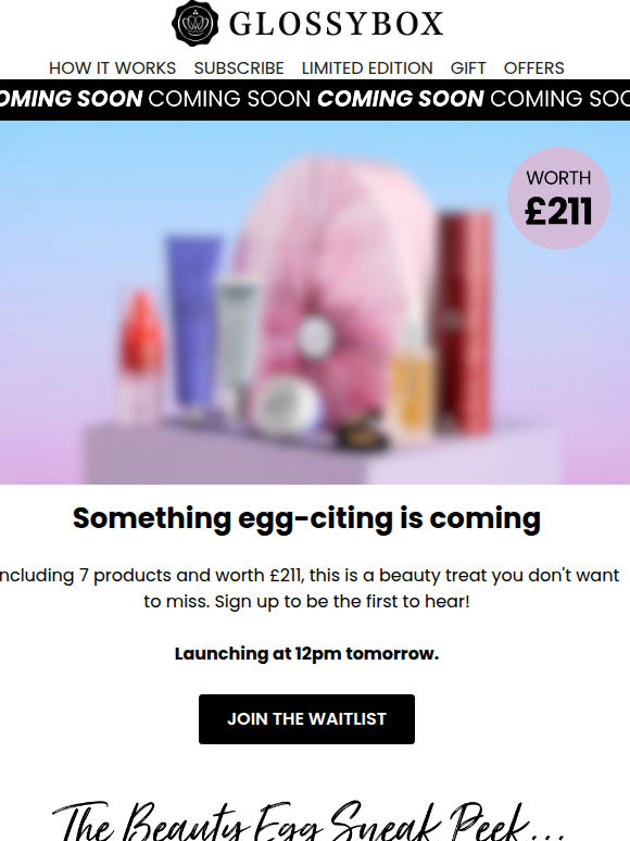 Something Egg-citing is Hatching Tomorrow 🐣