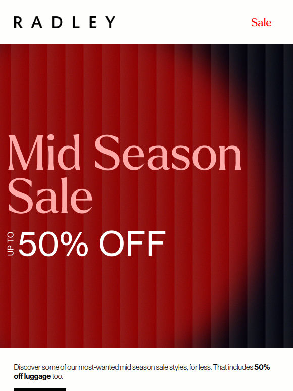 Up to 50% off most-wanted sale styles