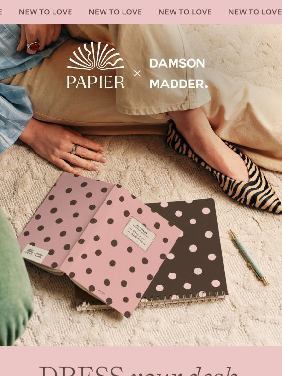 More to love: Papier x Damson Madder