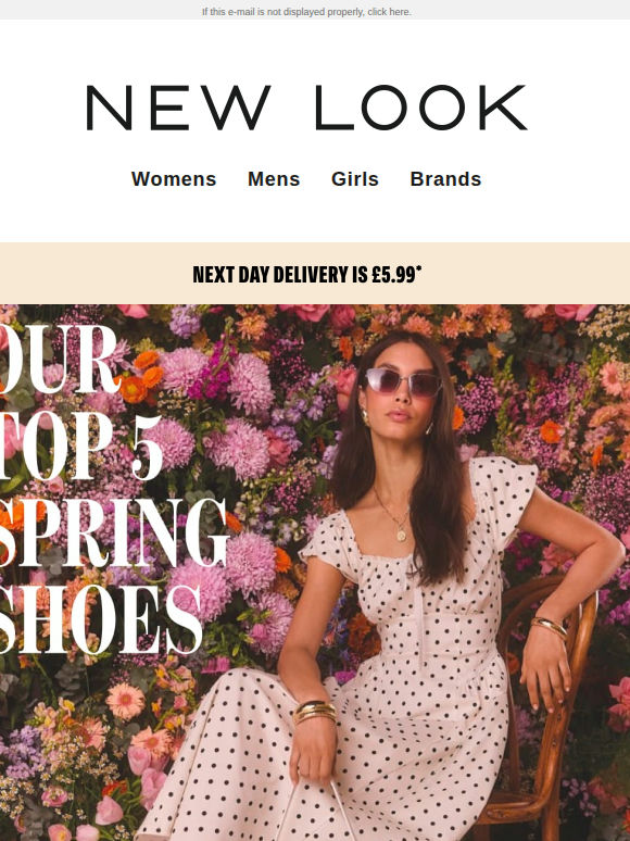 New in: SPRING SHOES