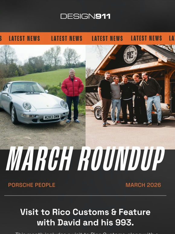 Porsche People: Rico Customs Behind the Scenes + A Proper 993 Story🏁