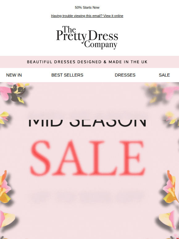 50% OFF | Mid Season Sale Now On 🌟