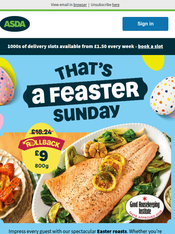 Adam, are you Easter-ready? 👀