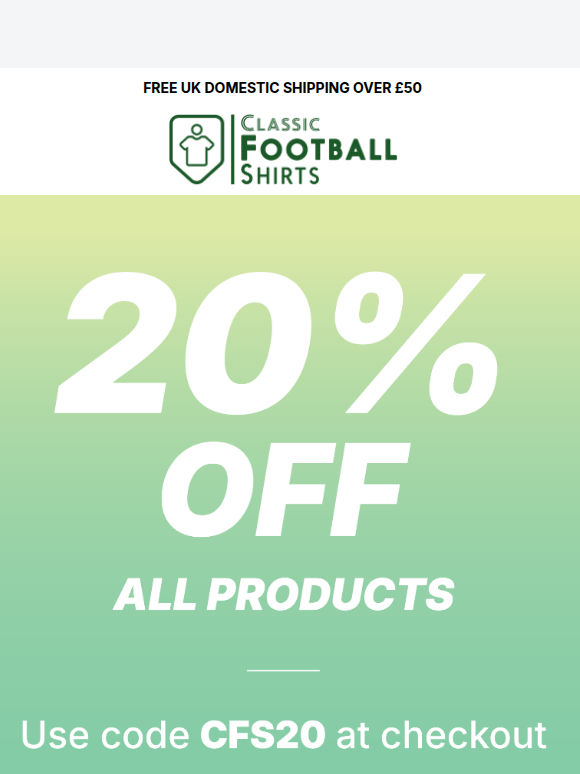 20% OFF EVERYTHING | Spring Sale 🌱