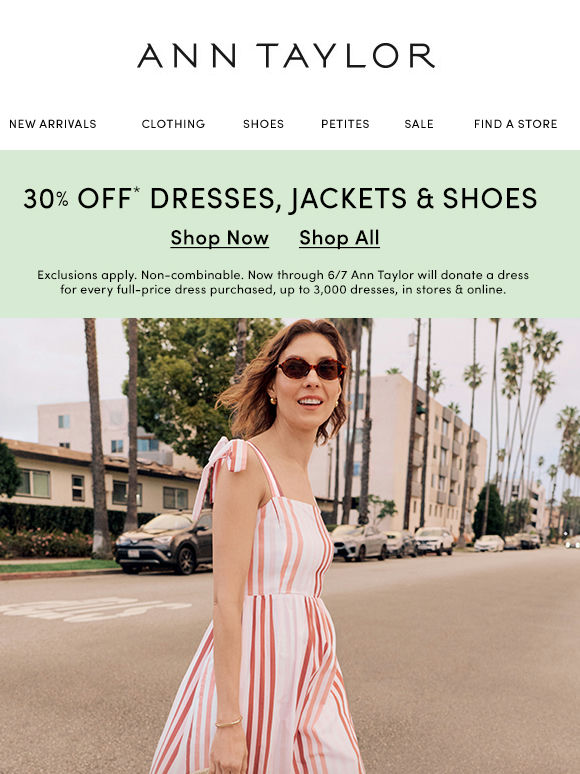Today Calls For 25% Off (New Weekend Collection Included)
