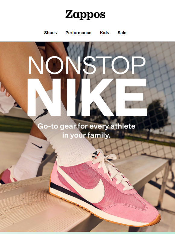Outfit everyone in Nike