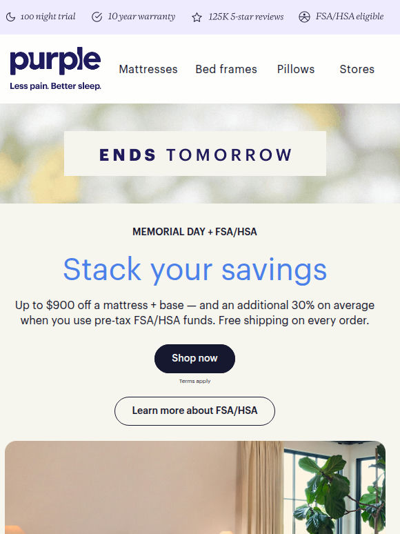 Stacked savings ends tomorrow!