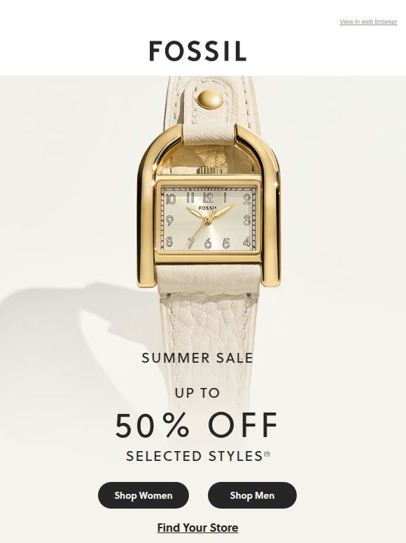 Summer bestsellers up to 50% off