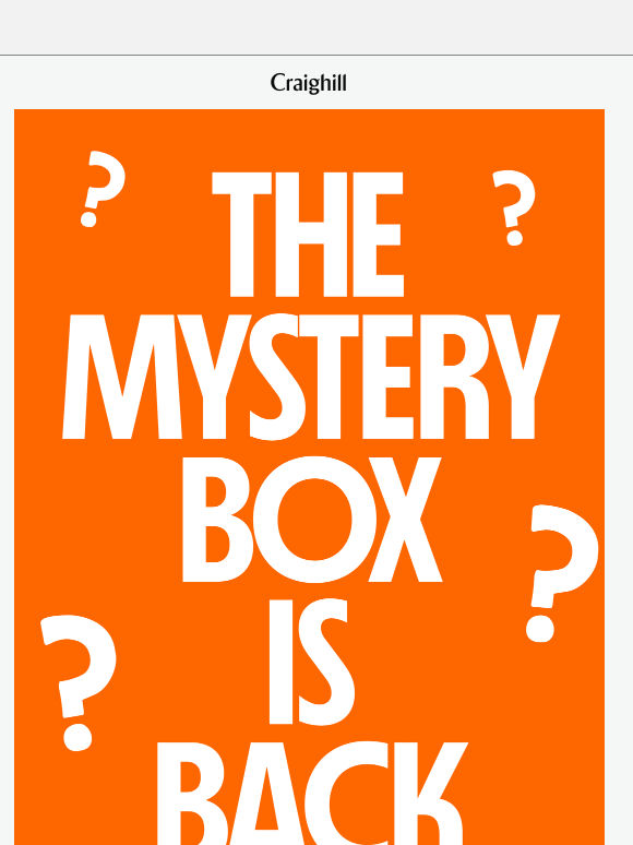 A New Mystery Awaits