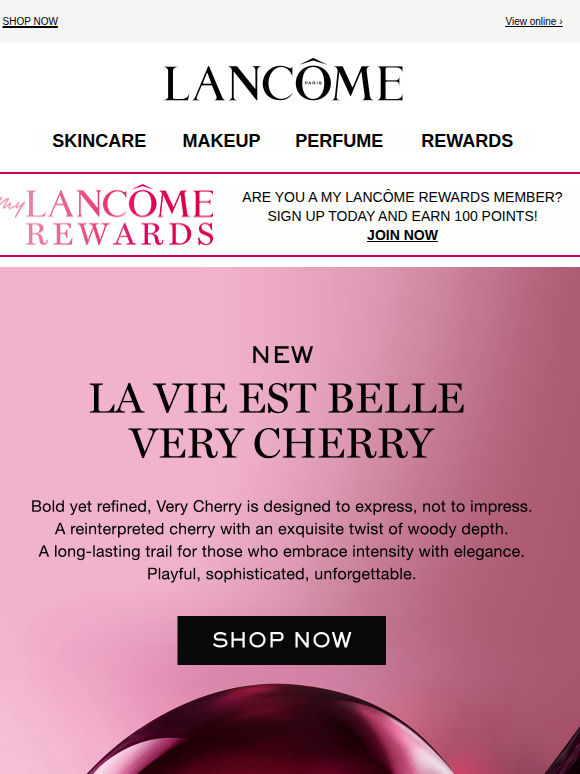 🍒 Introducing NEW La Vie Est Belle Very Cherry