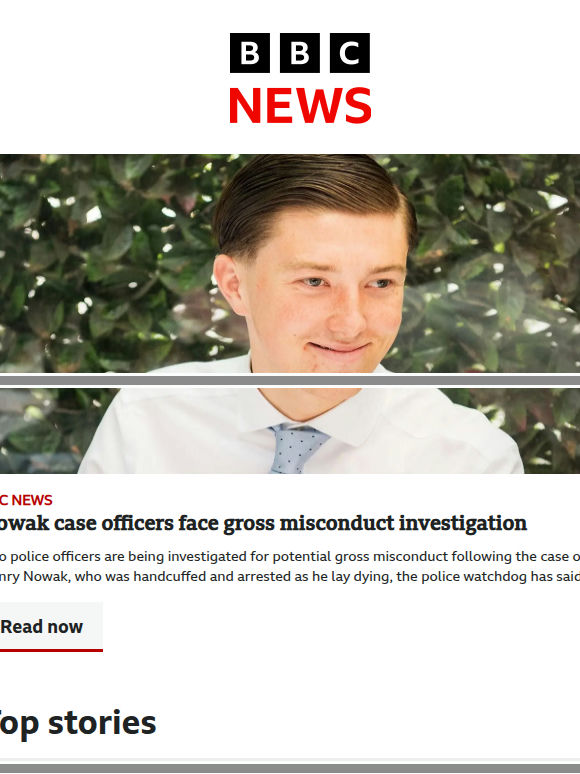 Nowak case officers face gross misconduct investigation | Plea for households to read energy meter as prices rise | Family of boy attacked by crocodile thank zoo staff