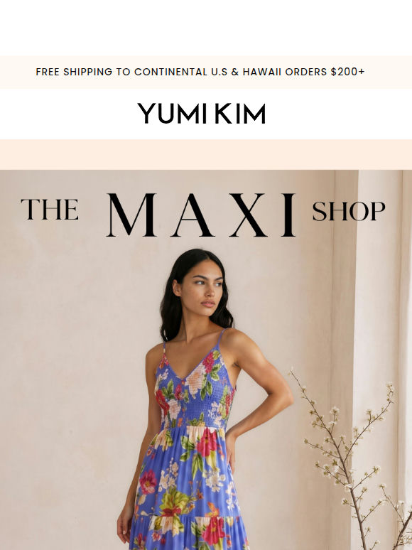 Summer breeze, maxi ease.