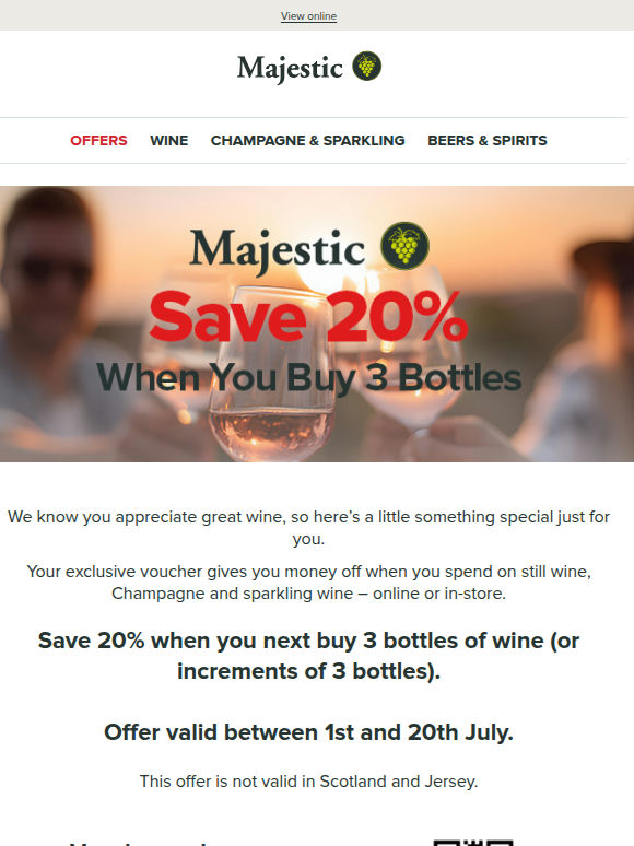 20% off with your NEW exclusive voucher