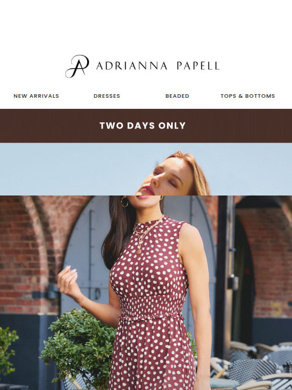 20% Off Day Dresses ⛅ Save While The Sun Shines