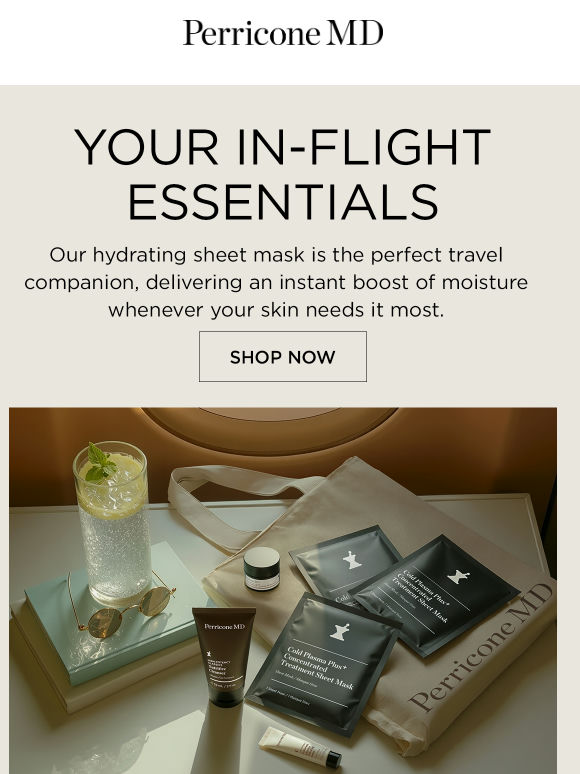 Your in-flight must have skincare product..