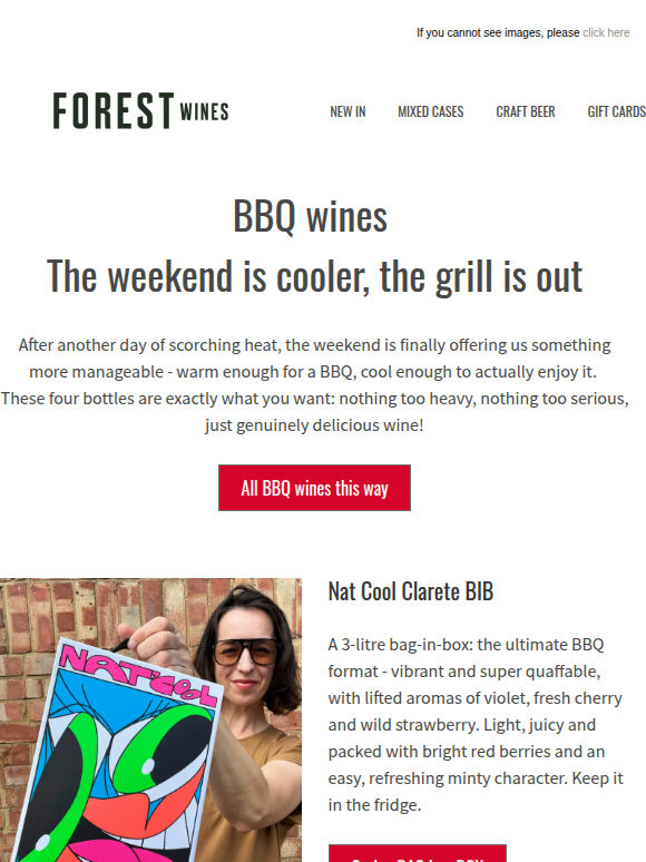 BBQ shopping list