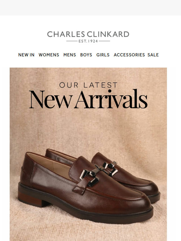 Just Landed: New Arrivals