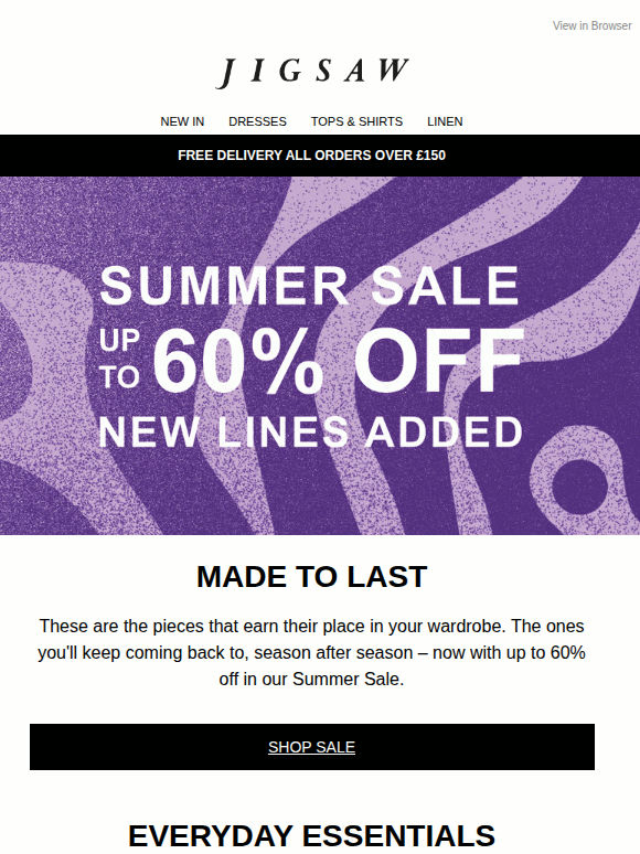 The Foundations | Summer Sale