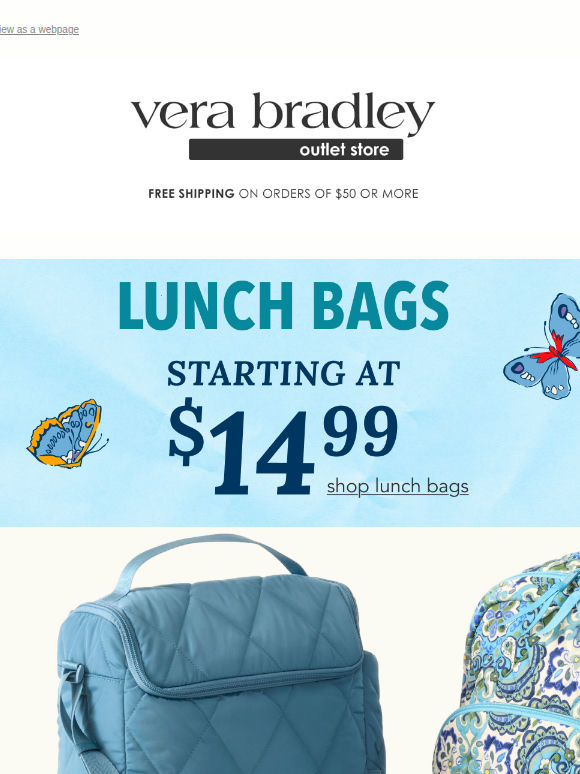 Lunch bags starting at $15.99