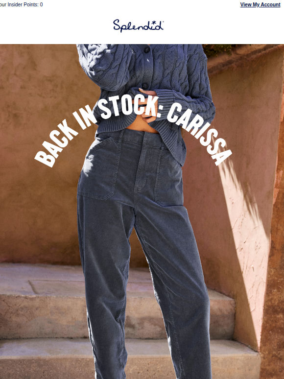 You Asked. Carissa's Back.