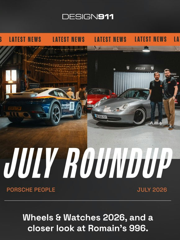 Wheels & Watches 2026 and a Closer Look at Romain's 996 🏁