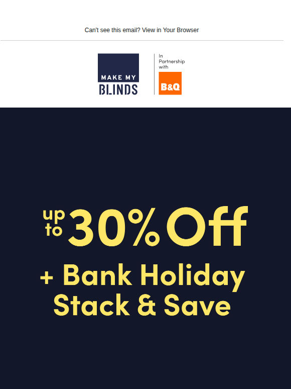 Good News: We've Extended Our Bank Holiday Sale! 🥳