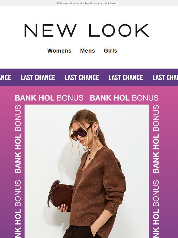 6 HOURS ONLY: 20% off ALL your new season shop
