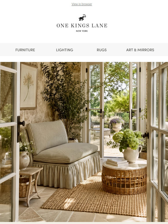 Stoffer Home & One Kings Lane Exclusives — Up to 40% Off