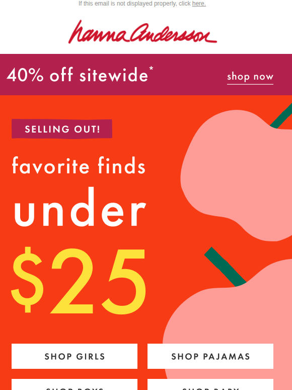 Under $25 Styles Are Going Fast