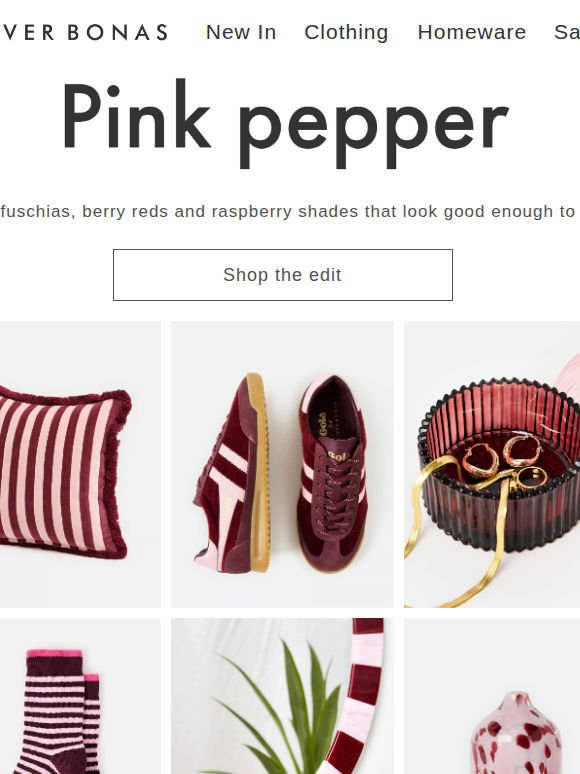 Pink & red | Trending colours