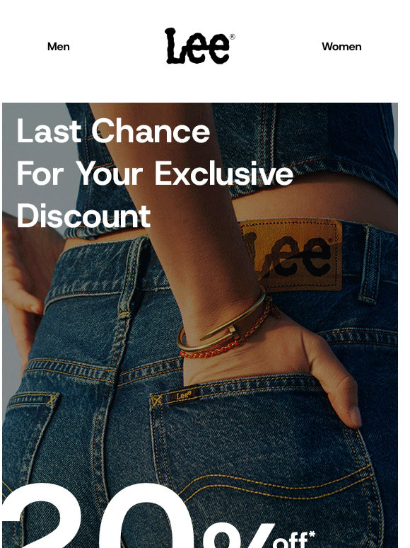 LAST CHANCE: -20% for Reward Members✨
