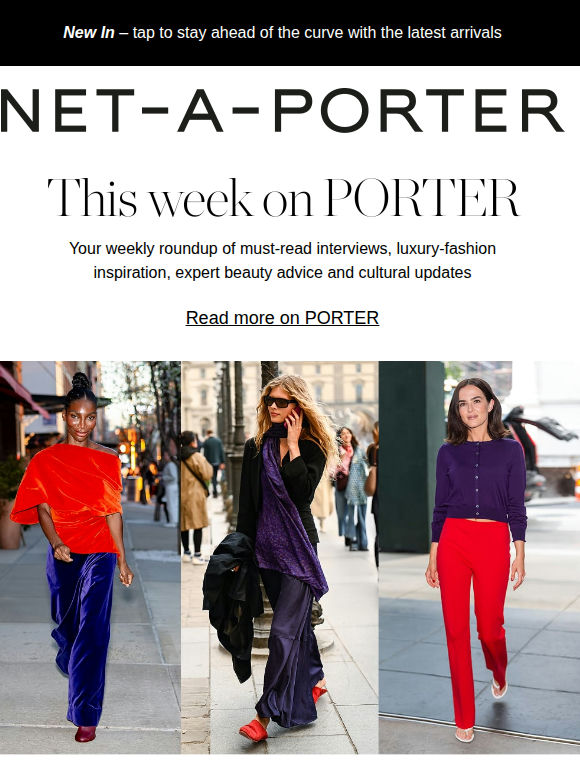 This season’s unexpectedly chic color combination