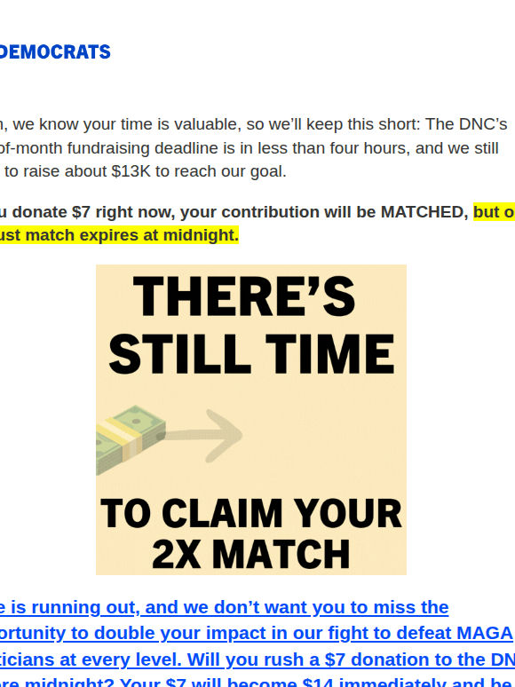Match expiring