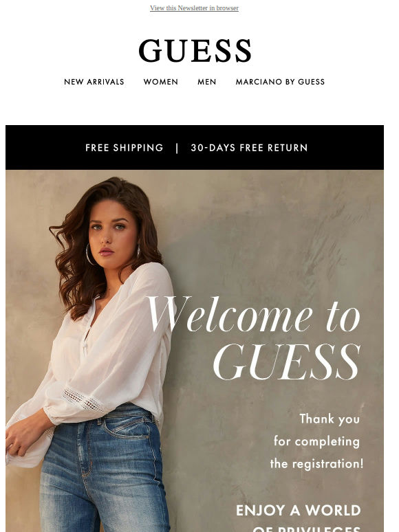 Welcome to the GUESS Experience