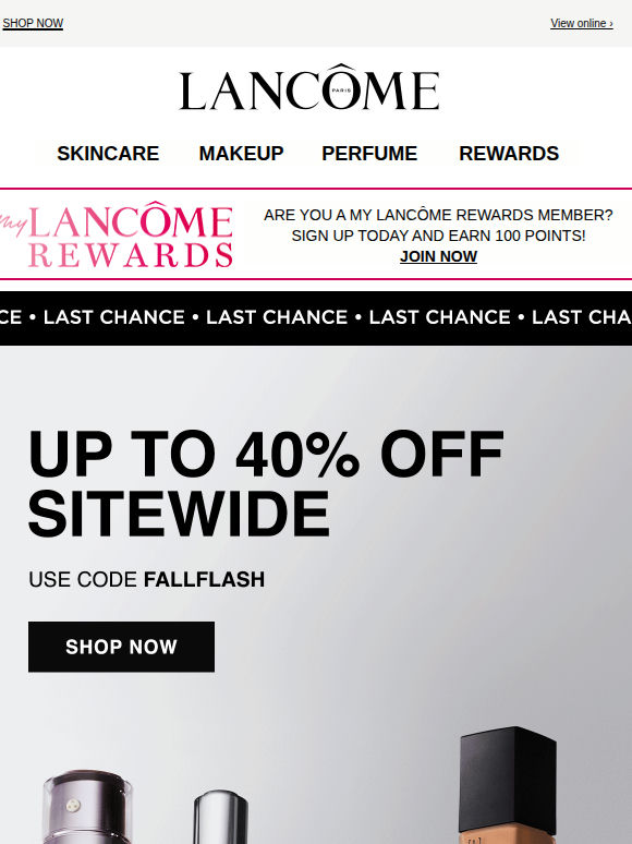 Final Hours: Up to 40% Off Your Fall Favorites