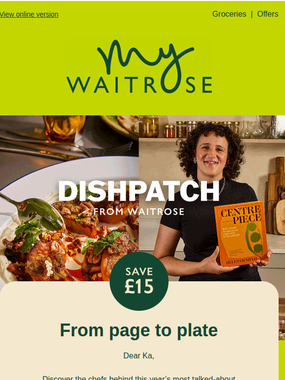 Fancy £15 off limited-edition menus from Dishpatch? 👀