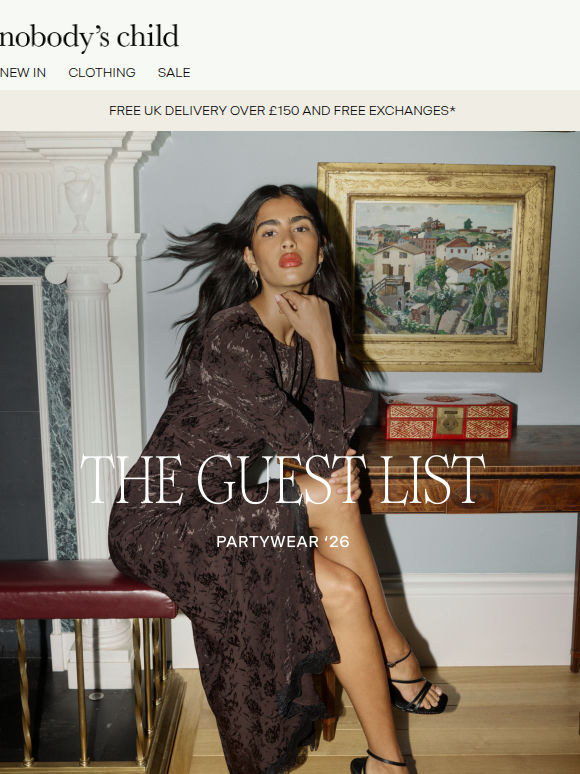 Introducing: the party edit