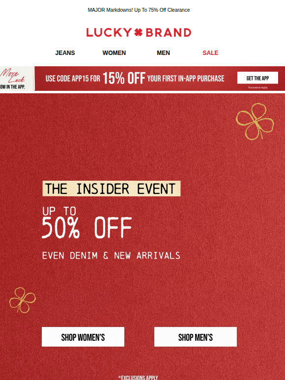 How’s Up To Half Off Sound? 👀
