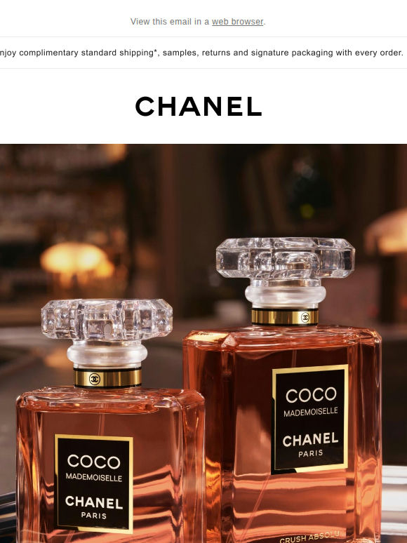 The fragrances in the COCO MADEMOISELLE line